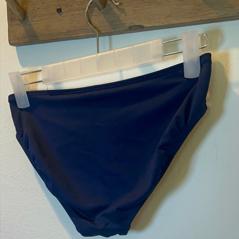 Lands End girls swim bottom size large 10-12 navy
